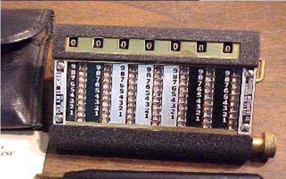 Pico Chain Adder Precision Instrument Co. N.J. - Adding Machine (source ebay)